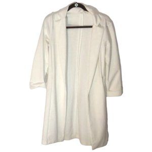 Wave Los Angeles Long Line Open Front Blazer Jacket - Size S